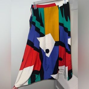 Vintage Art Deco A-line Skirt